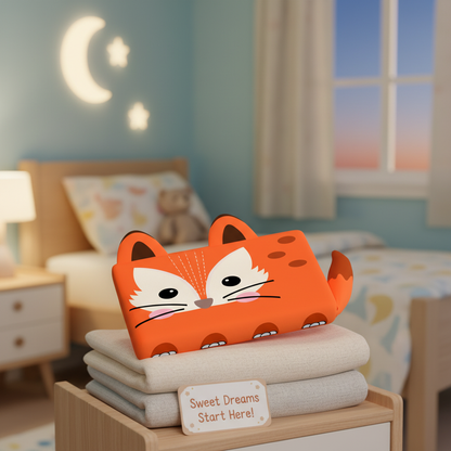 Droomie™ - Het kussen dat bedtijd weer leuk maakt.